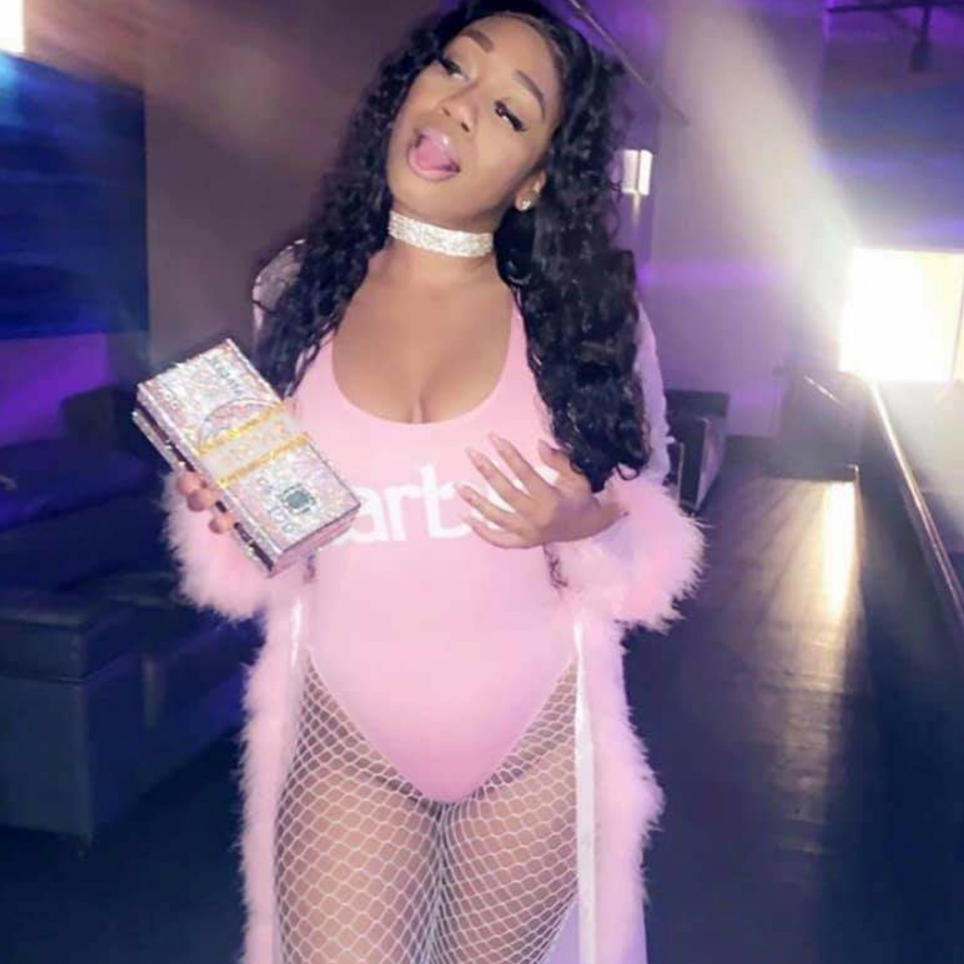 Flexing with the Money Bag