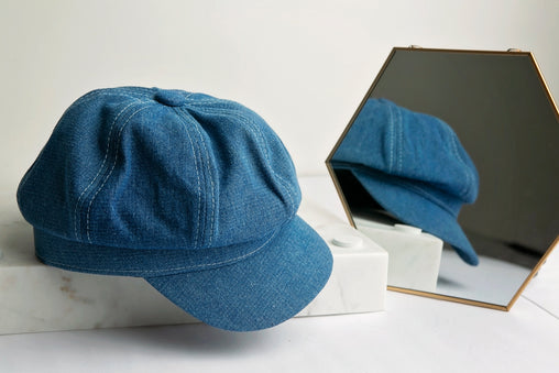Denim cap
